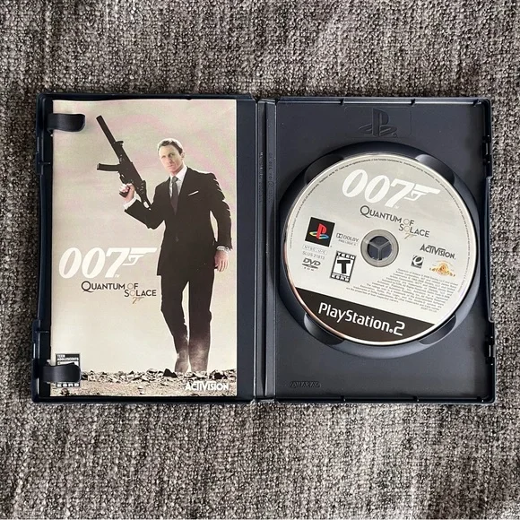 007 Quantum Of Solace Sony Playstation 2‎ PS2 Game Complete - Picture 3 of 3